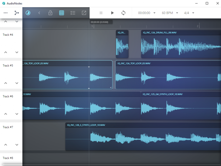 Online Audio Editor AudioNodes